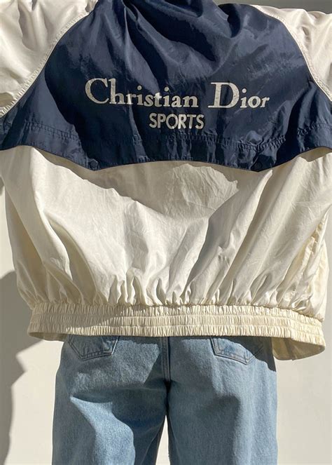 christian dior windbreaker vintage|Dior windbreaker black.